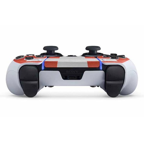 Switzerland Flag Distressed PS5 DualSense Edge Pro Controller Skin